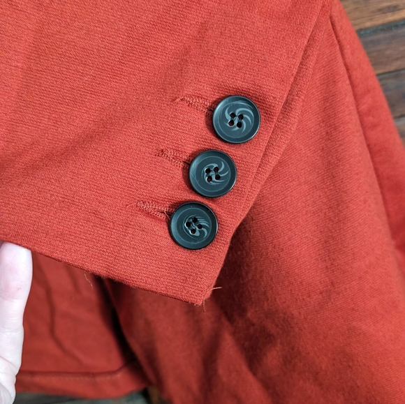 Rust Colored Blazer - Picture 3 of 4
